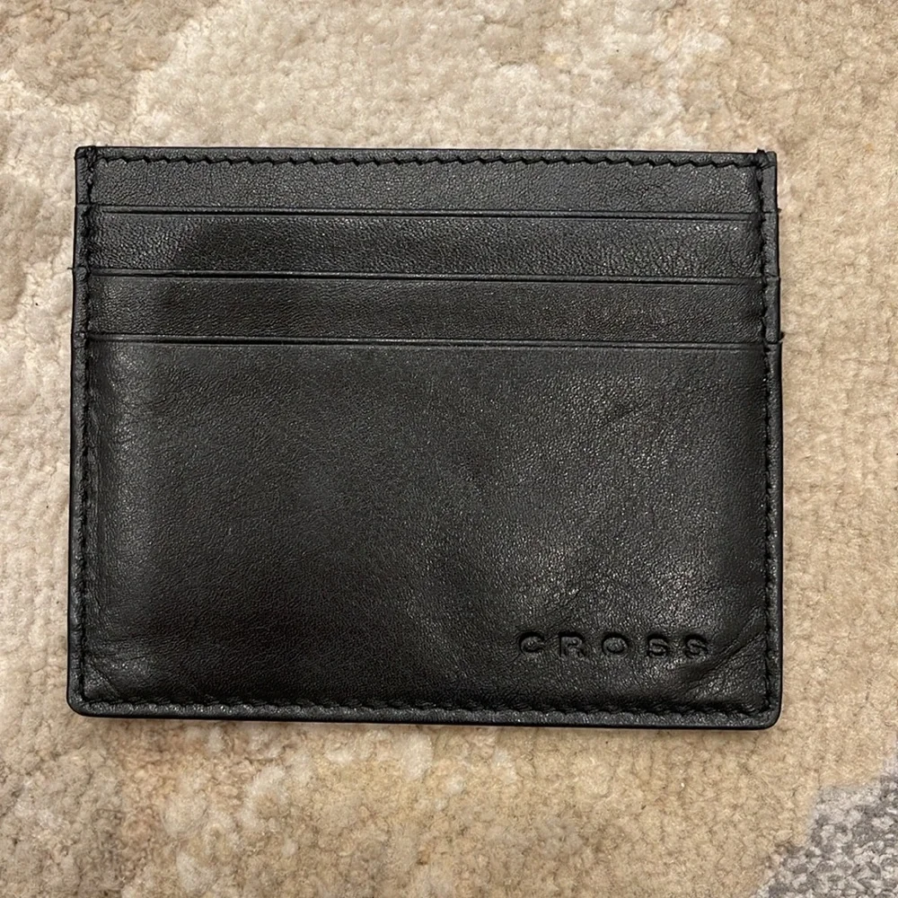 Cross  Credit Card Holder - Black